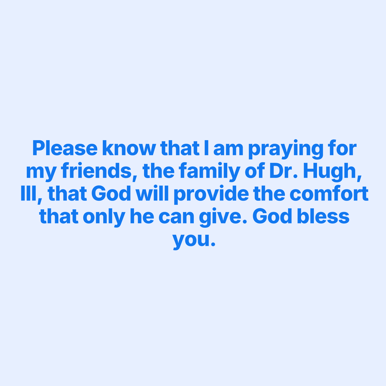 Tribute Wall | Hugh Francis, image size:1600x1600