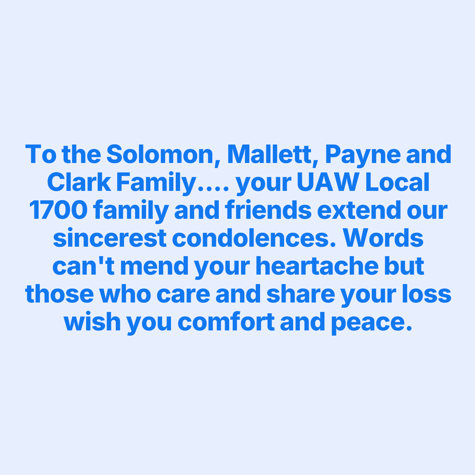 Tribute Wall | MR. MYRON JEROME SOLOMON