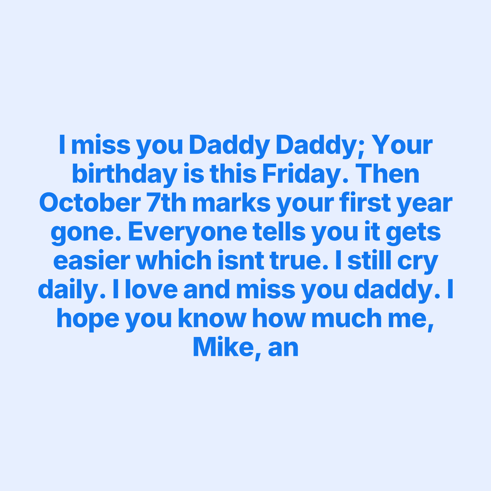 Tribute Wall | Wilbur Dean Hill, image size:1600x1600