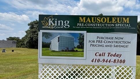 New Mausoleum Construction