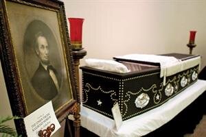 President Abraham Lincoln Coffin