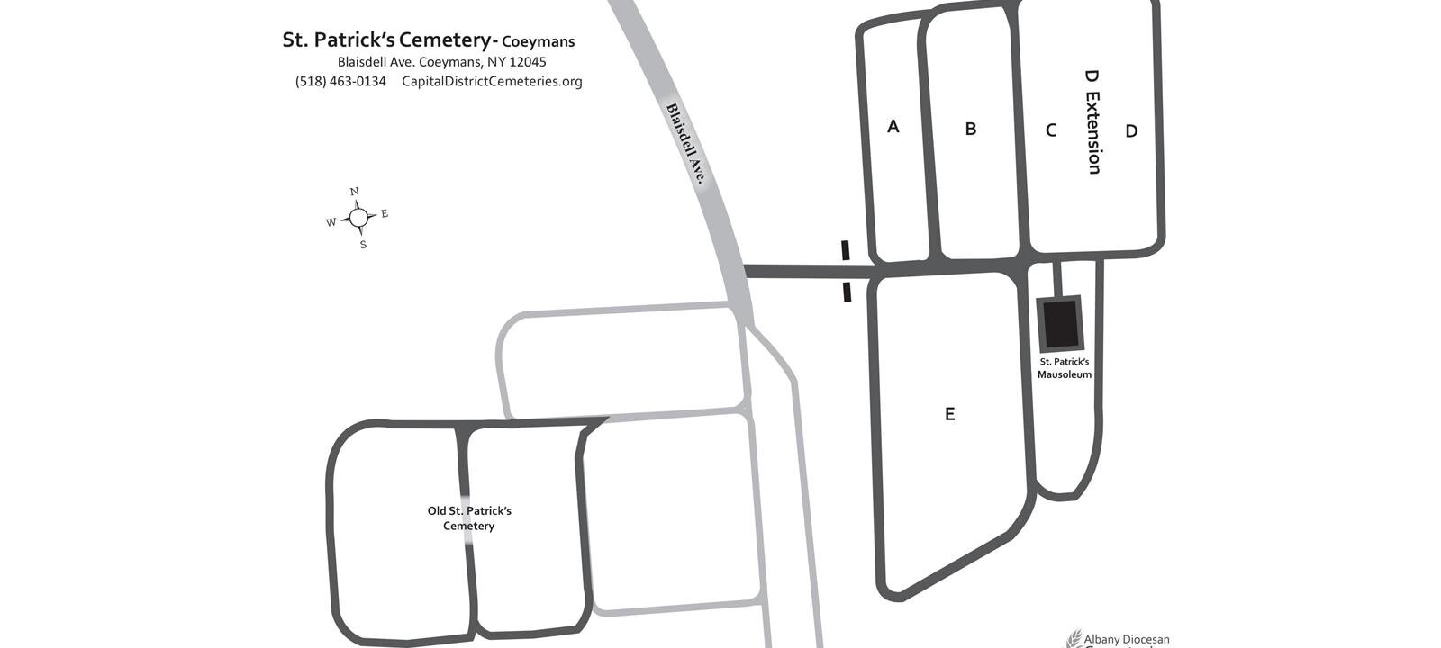 St. Patrick's Cemetery, Coeymans NY