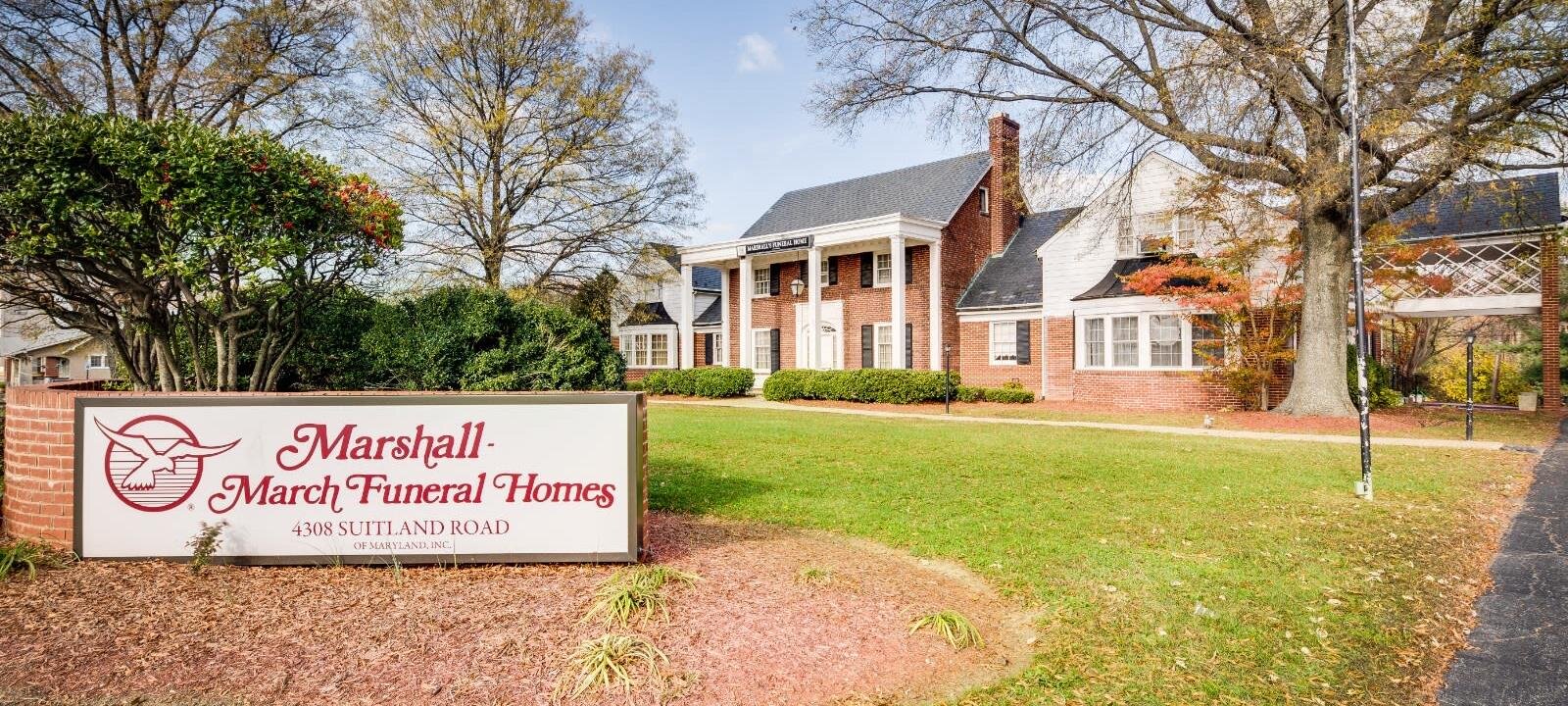 Marshall-March Funeral Homes - Prince George's County, Suitland MD