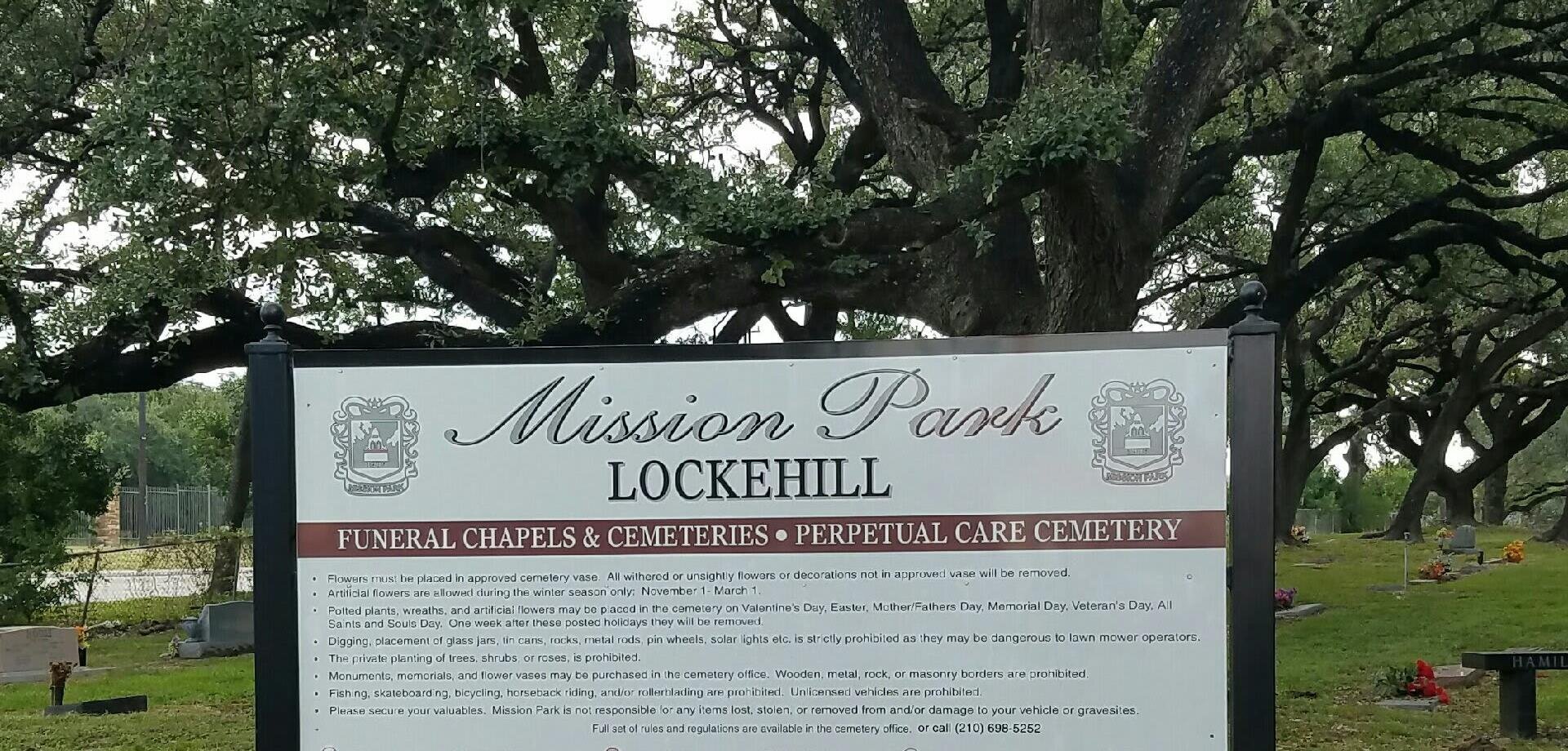 Mission Lockehill Cemetery, San Antonio TX