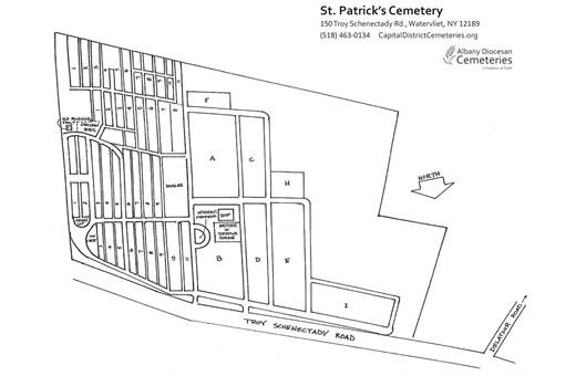 St. Patrick’s Cemetery, Watervliet NY