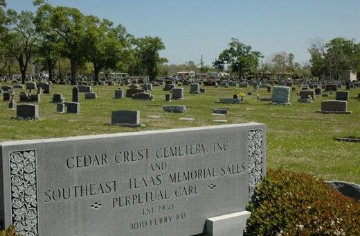 Cedarcrest Cemetery & Monuments, Baytown TX