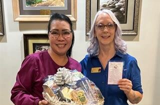 Lucy king, home health aide at mount carmel hospice
