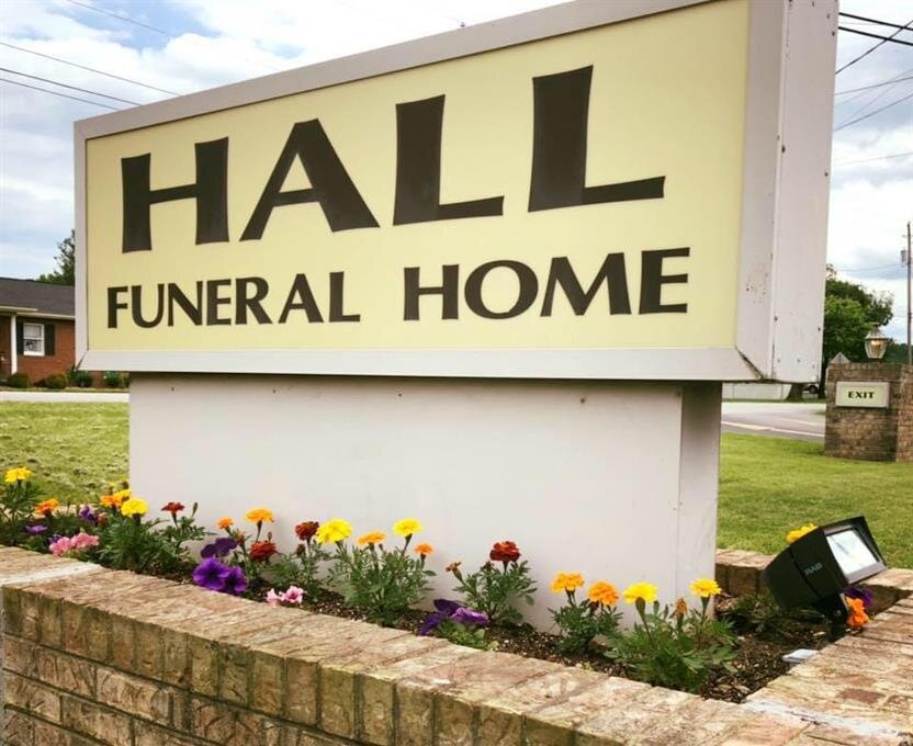 Hall Funeral Home and Crematory sliding image background