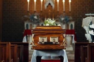 Full Service Funeral With Viewing Night Before With Hearse and Limo: $8999