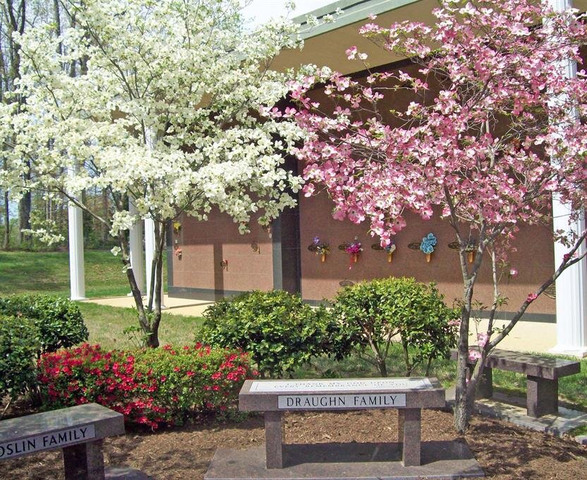 Trinity Memorial Gardens sliding image background