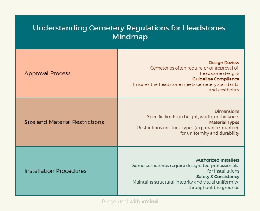 Understanding Cemetery Regulations for Headstones