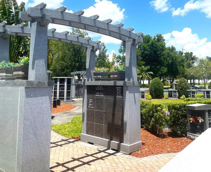Serenity Gardens - Cemetery sliding image background