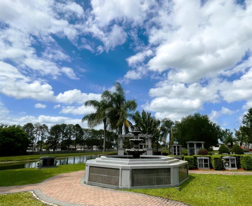 Serenity Gardens - Cemetery sliding image background