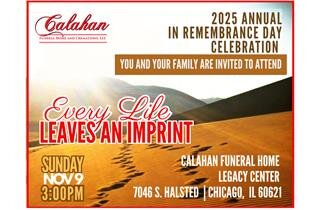 Annual In Remembrance Day Celebration