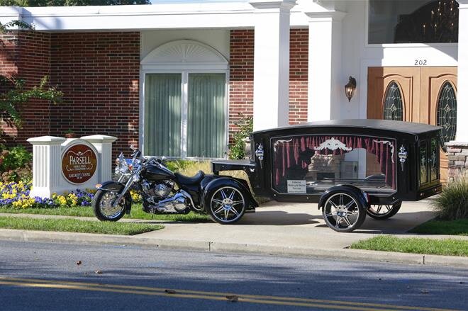 Motorcycle Hearse