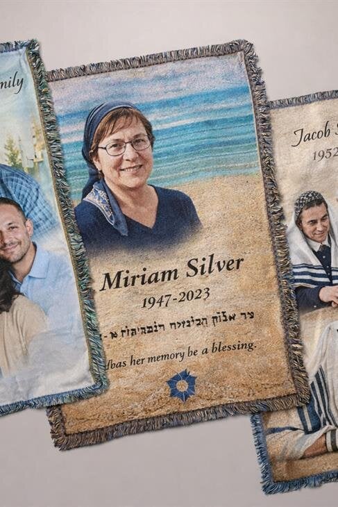 Custom Memorial Blanket