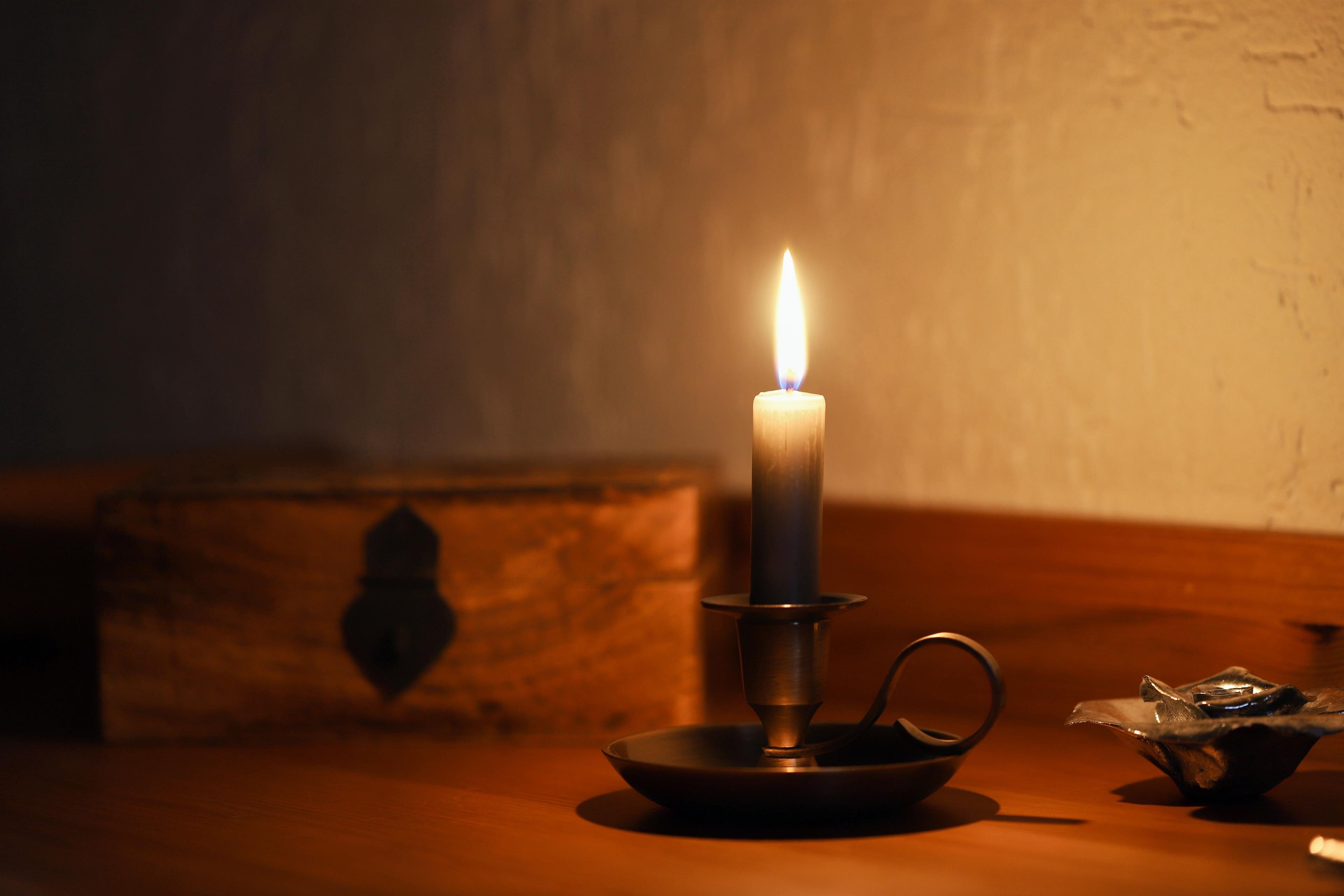 Warm candlelit memorial honoring a loved one in Sarasota, FL