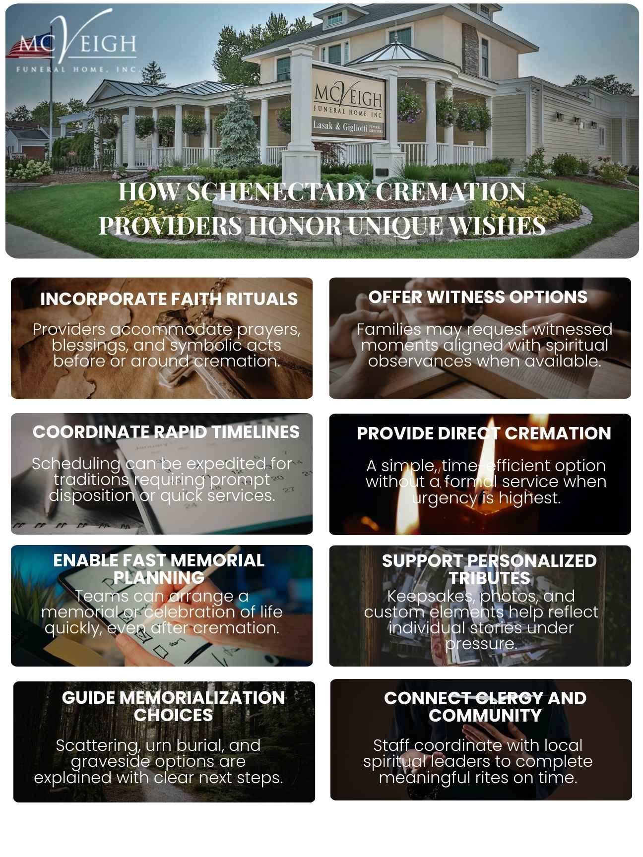 How Schenectady Cremation Providers Honor Unique Wishes