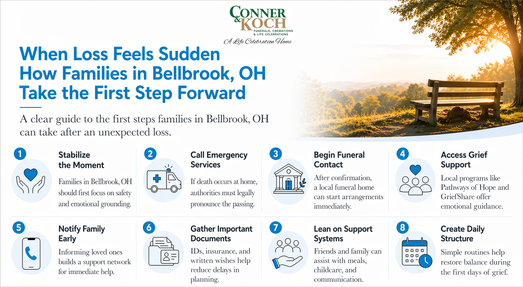 When Loss Feels Sudden, How Do Families in Bellbrook, OH Take the First Step Forward?