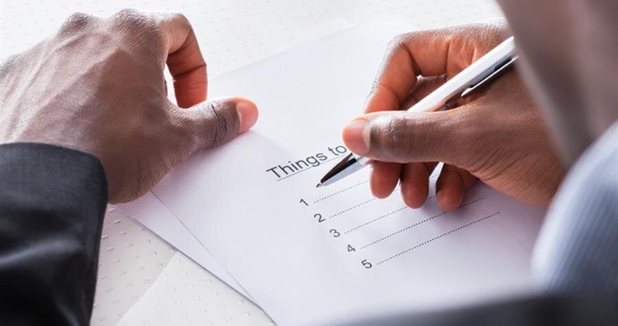 Pre-Planning Checklist