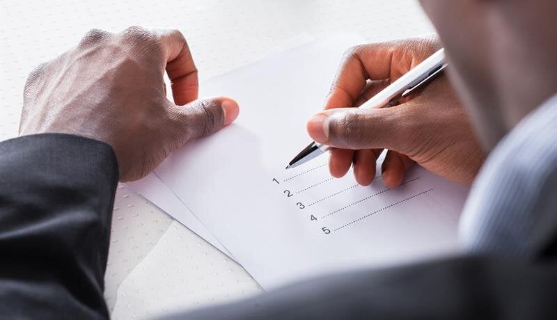 Pre-Planning Checklist