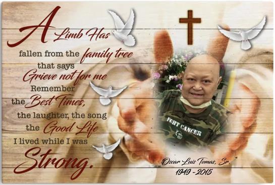 A heartfelt tribute honoring a family member's life and the memories shared with loved ones.