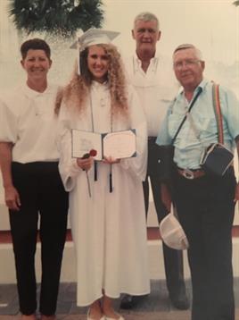 A group of people standing together