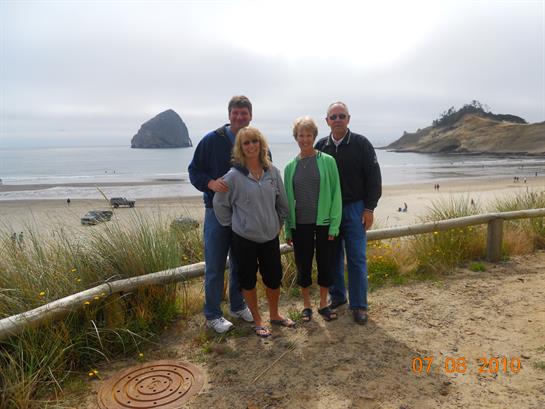 A group of people posing for a photo