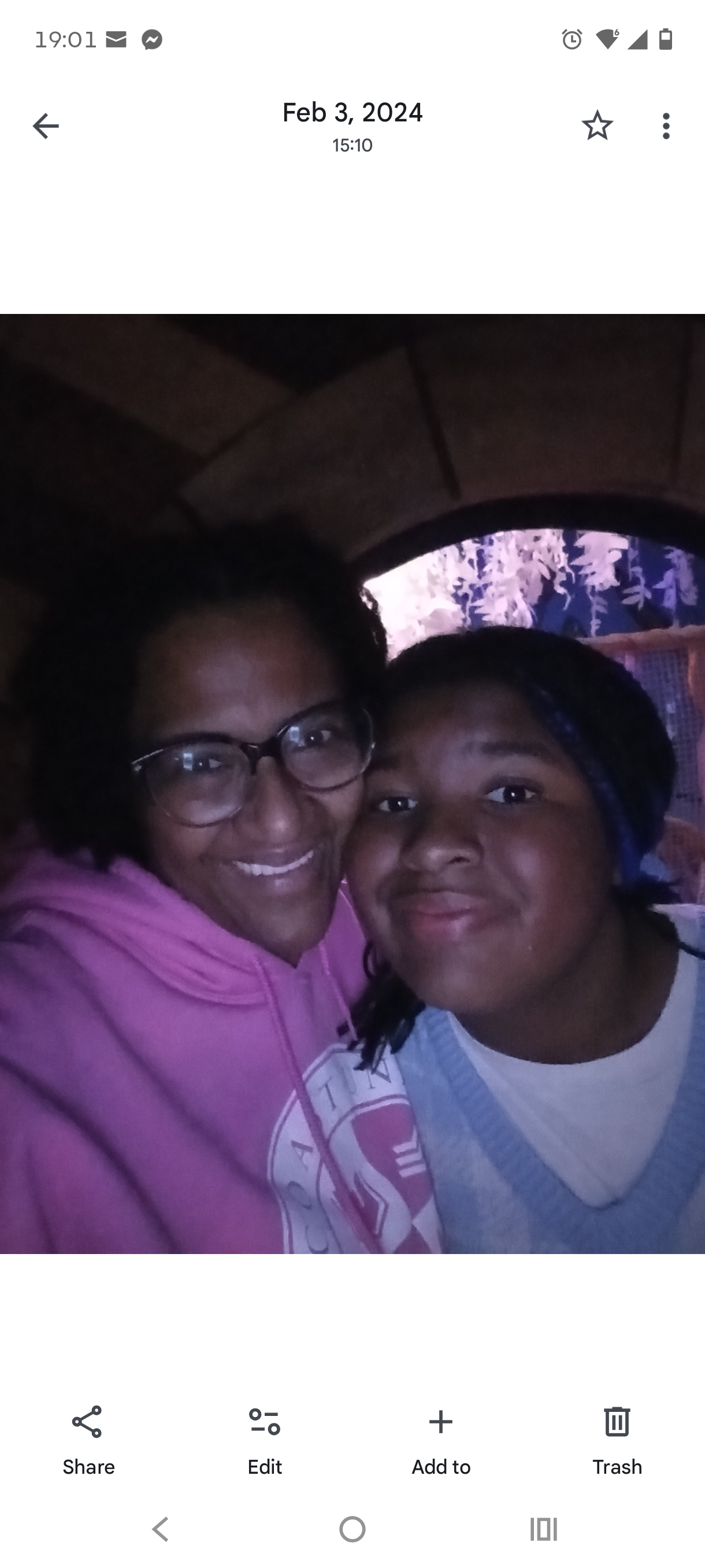 Two women taking a selfie