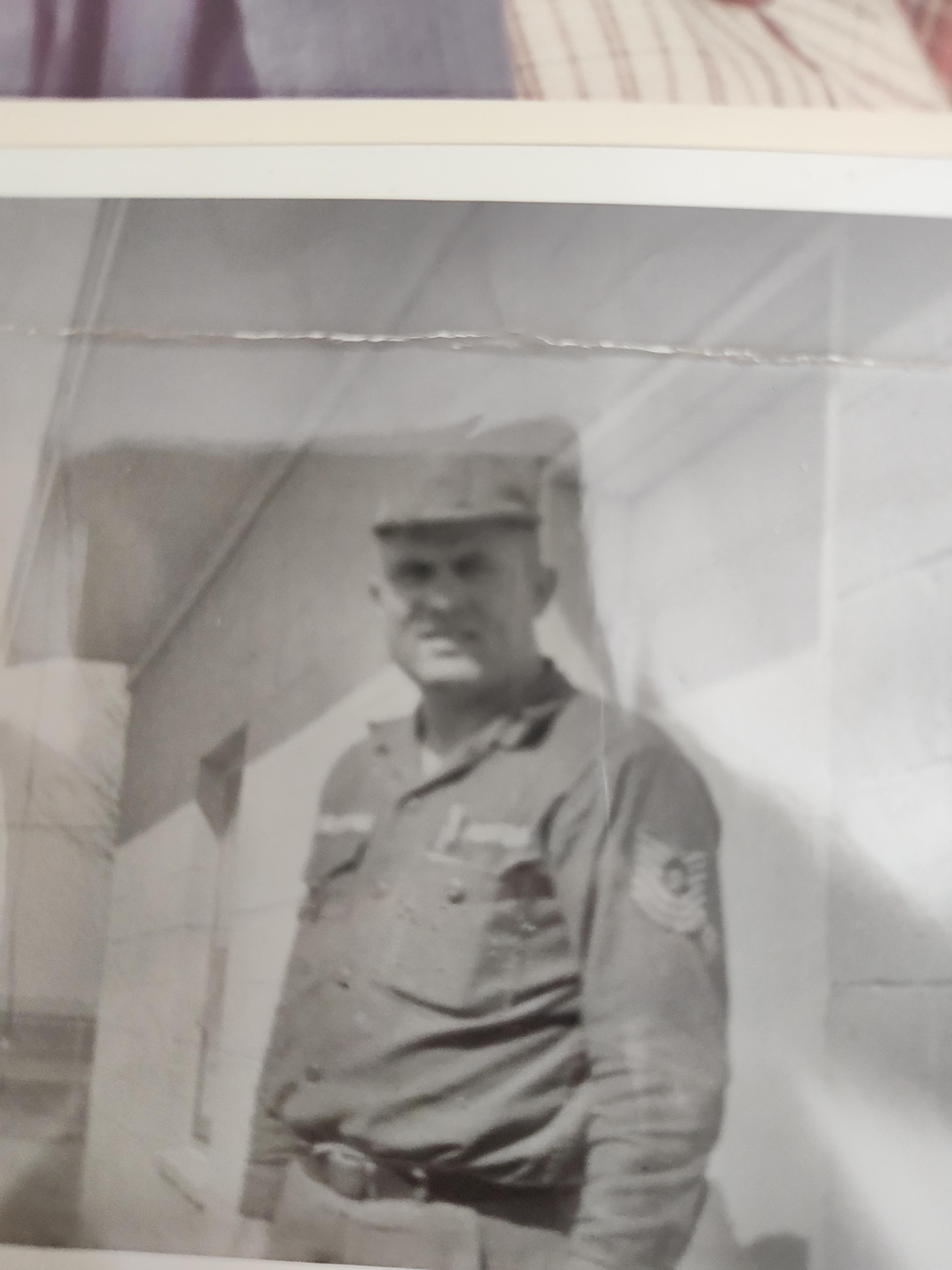 A man in a military uniform