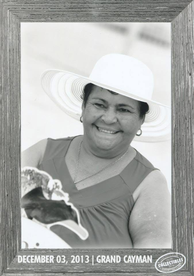 A woman wearing a hat