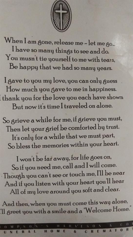 A heartfelt letter reveals emotions of love, loss, and memories shared over time.