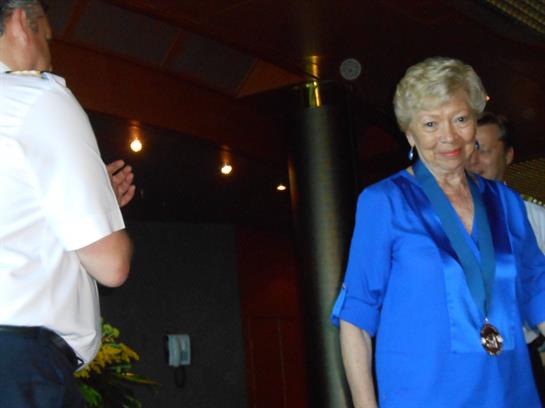 Individuals are honored at a community gathering, showcasing gratitude for their efforts and impact.
