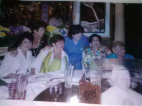 Friends gather around a table, dining and celebrating in a vibrant restaurant atmosphere.