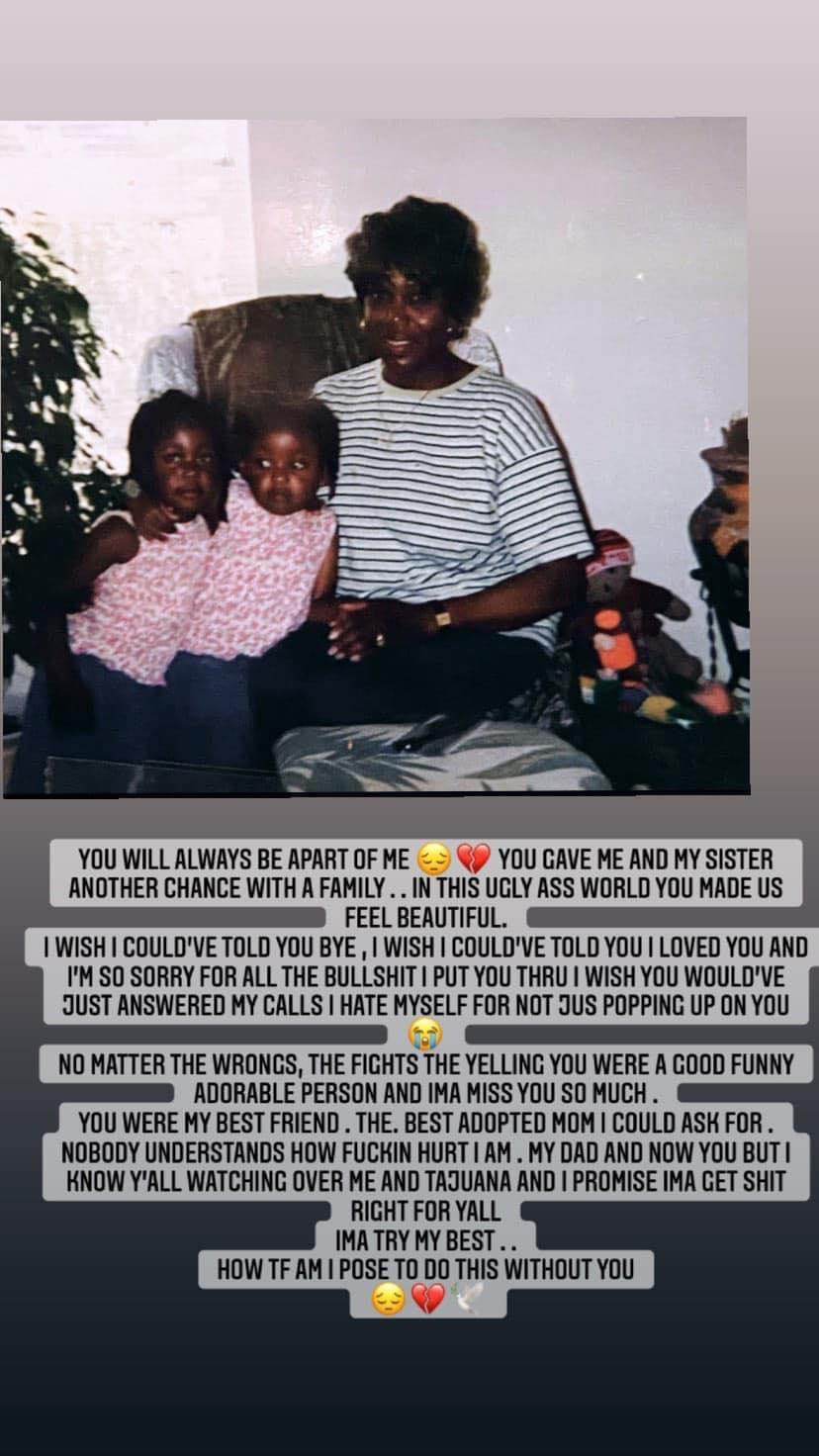 Two sisters reflect on their family bond while expressing love and gratitude for their mother.