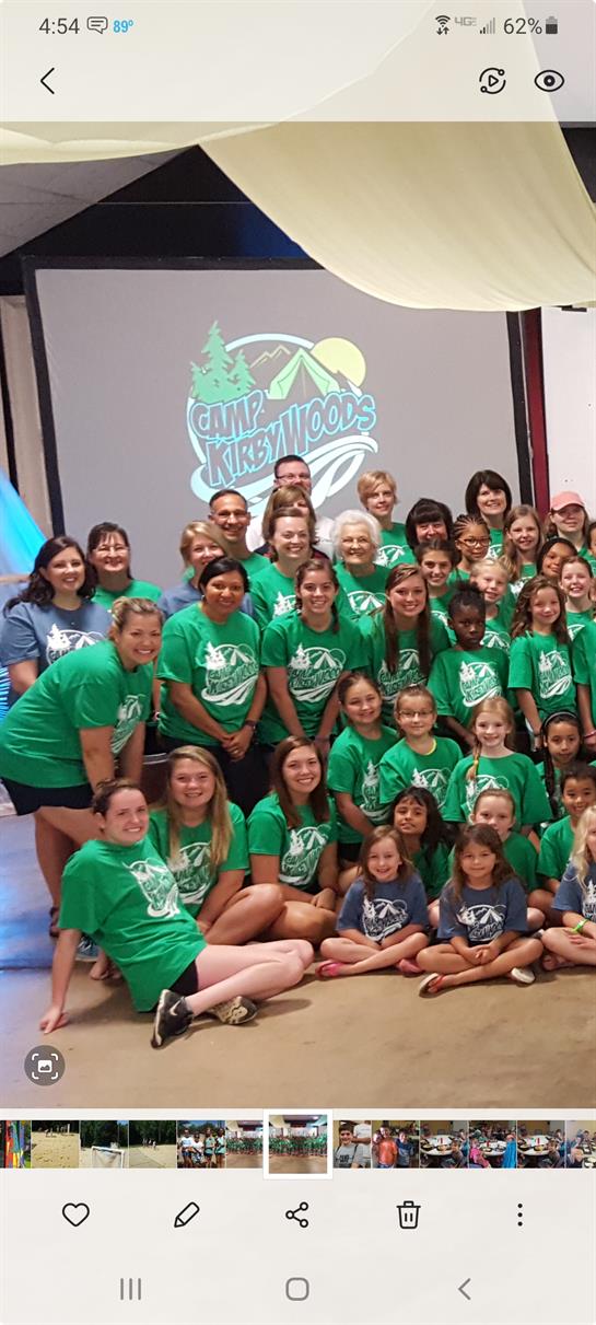Campers and staff enjoy friendship and fun together at Camp Wilderness this summer.