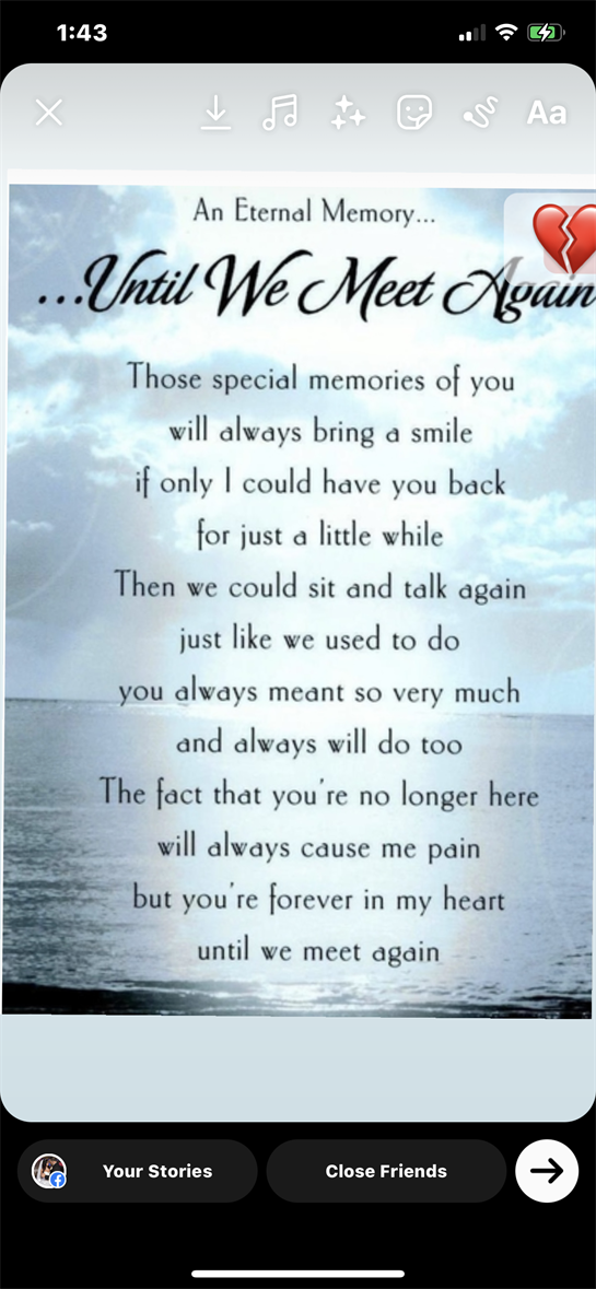 Reflective thoughts about a loved one stir feelings of nostalgia by the serene water at dusk.