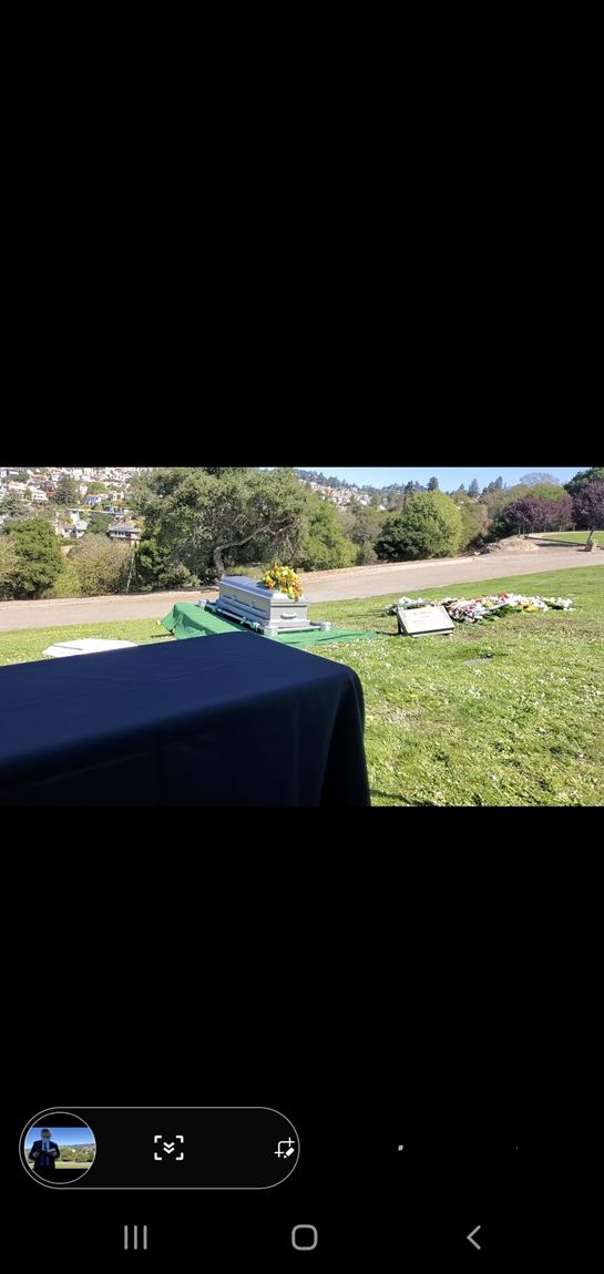 Friends and family gather at a beautiful outdoor location to honor someone special in memory.