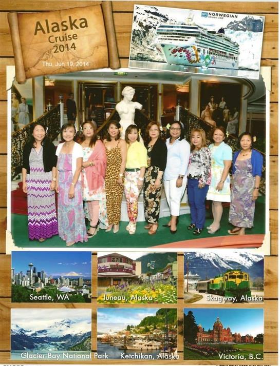 Women dressed in colorful attire gather together for a celebratory event in Seattle, Washington.