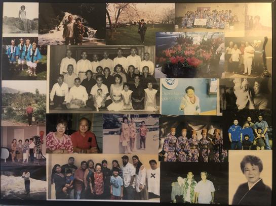 A collage of community events showcasing people enjoying time together.