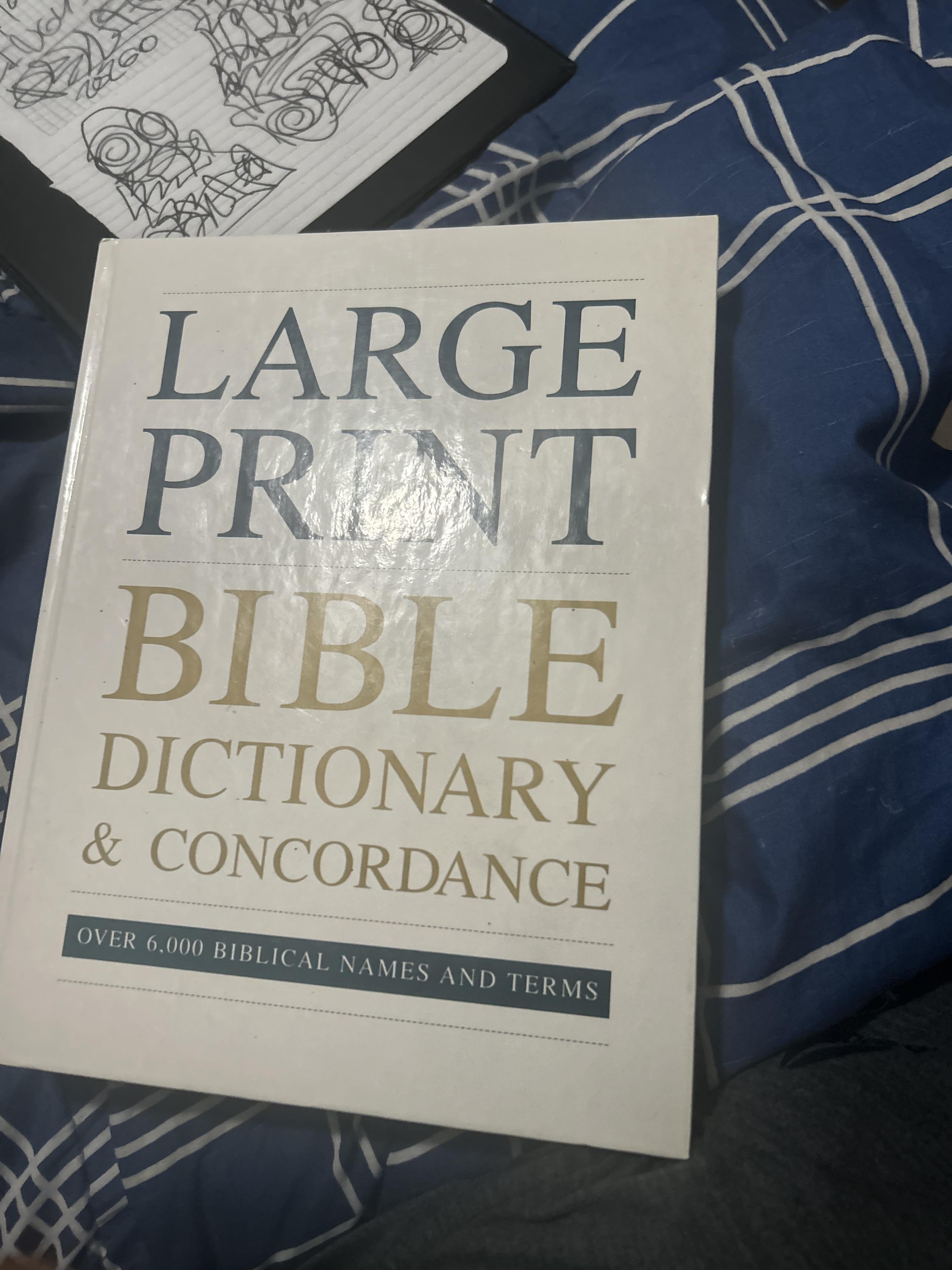 A book on a bed
