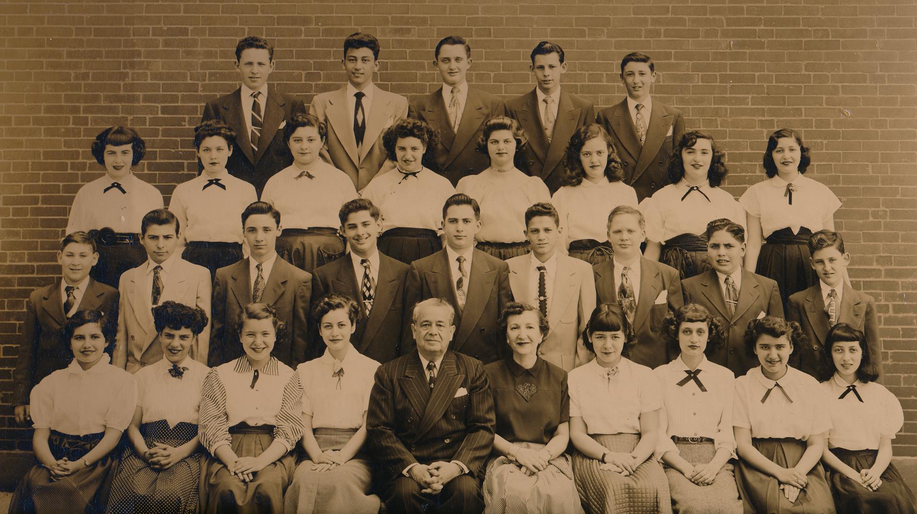 A group of people posing for a photo