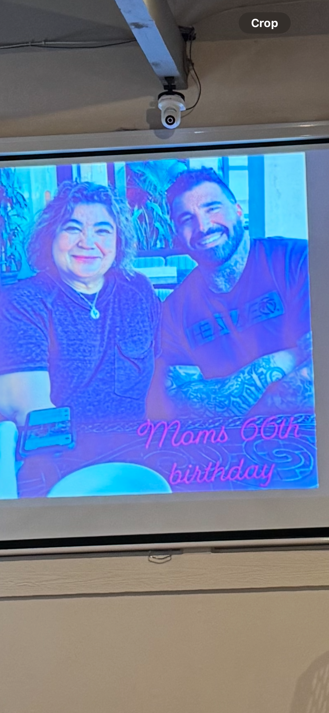 Family members gather to celebrate mom's 66th birthday with laughter, love, and joy.