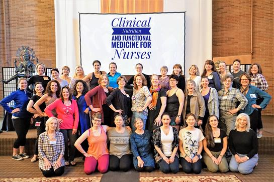 Nurses attend a workshop on clinical nutrition and functional medicine to boost their skills.