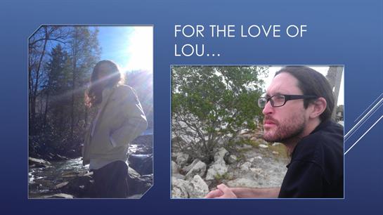 Two people engage with nature, one lost in thought while the other stands nearby, under sunlight.