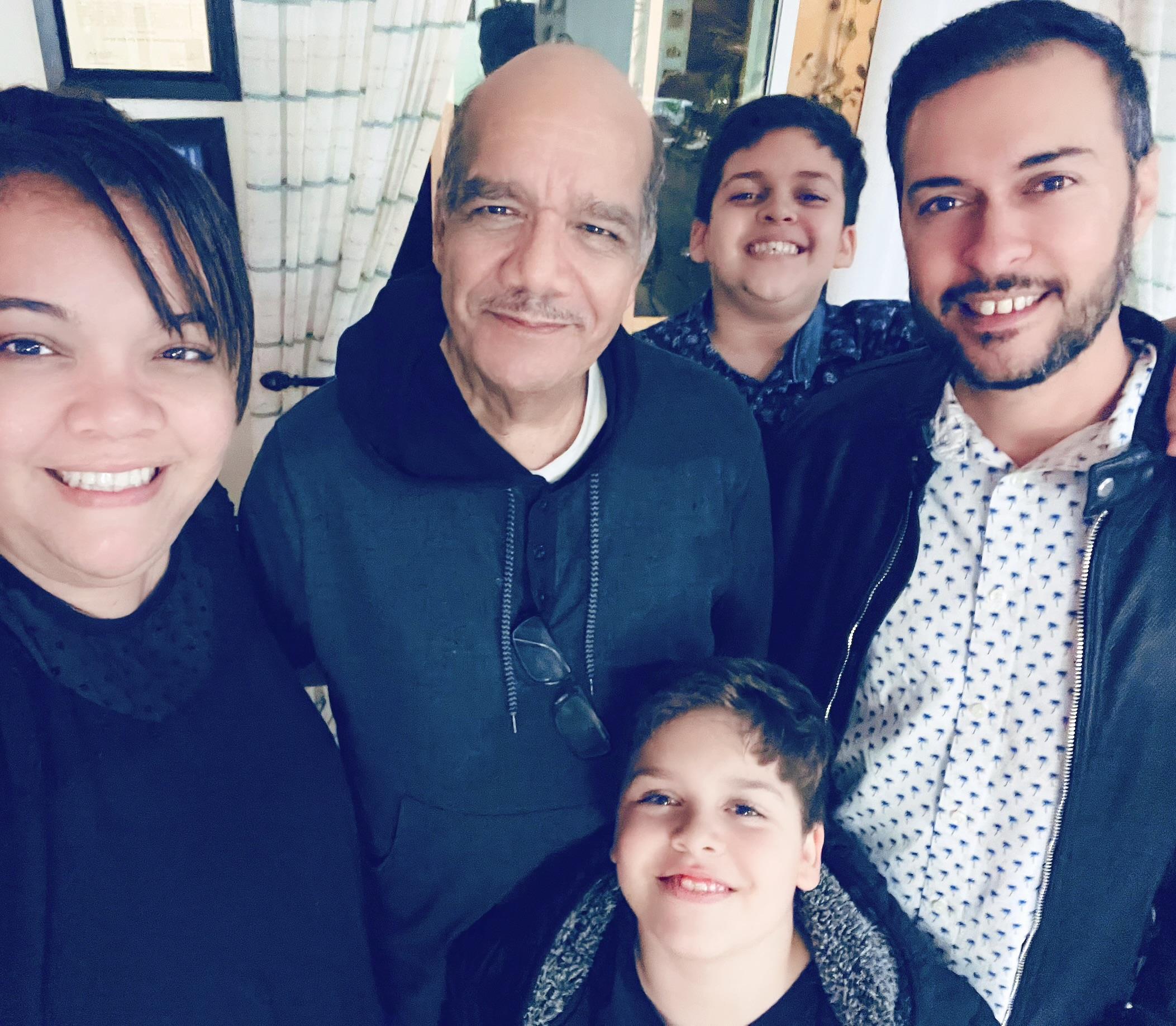 A group of people posing for a photo