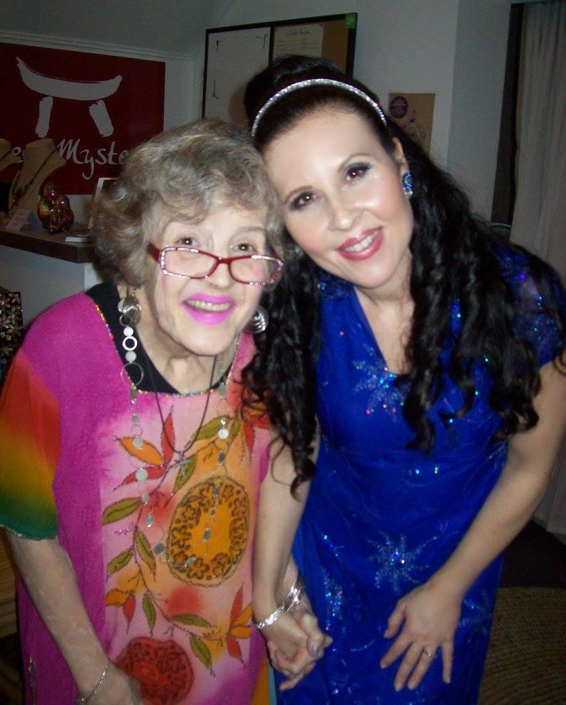 Two women posing for a picture