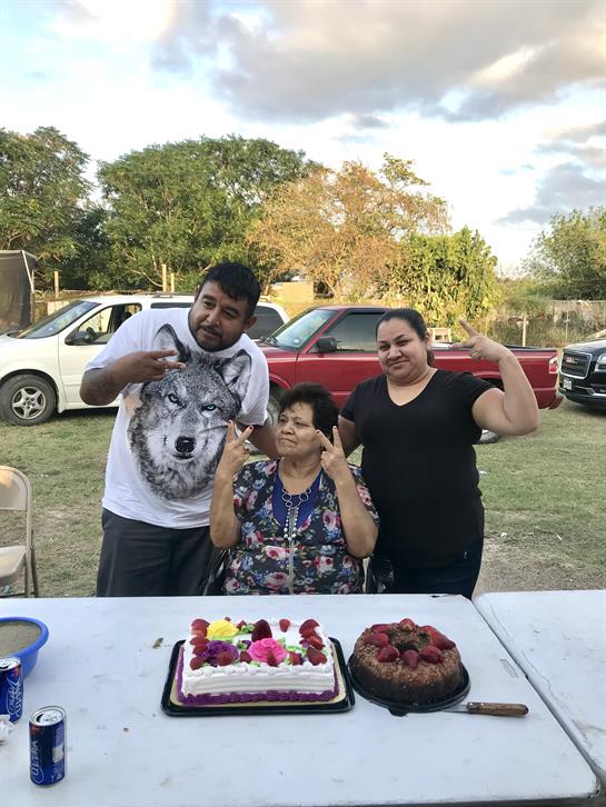 A group of people posing for a picture