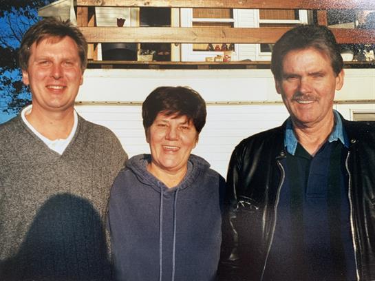 A group of people standing together