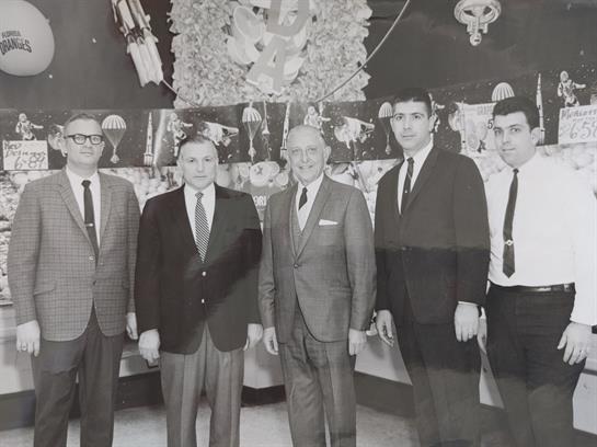 A group of men in suits